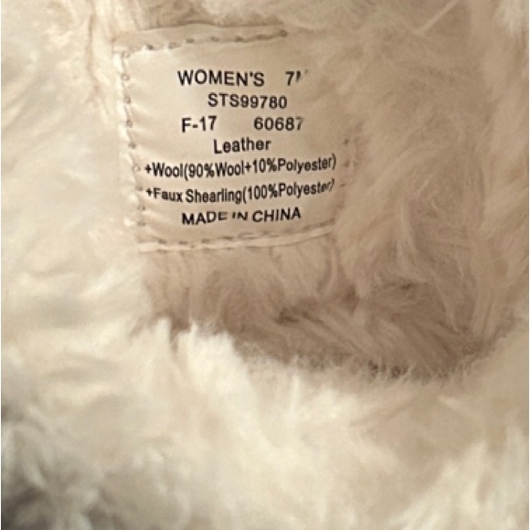 Sperry Tan Fur-Lined Boots - Picture 4 of 4